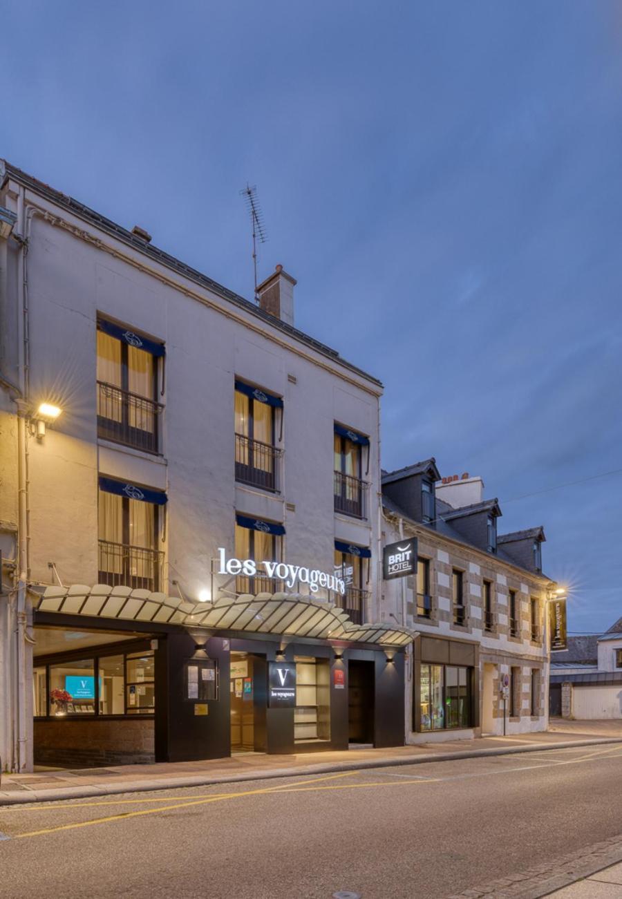 Brit Hotel Les Voyageurs Loudéac Екстериор снимка